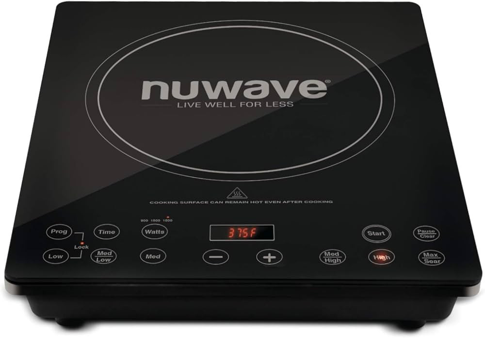 Nuwave Pro Chef Induction Cooktop, NSF-Certified, Commercial-Grade, Portable, Powerful 1800W, Lar... | Amazon (US)