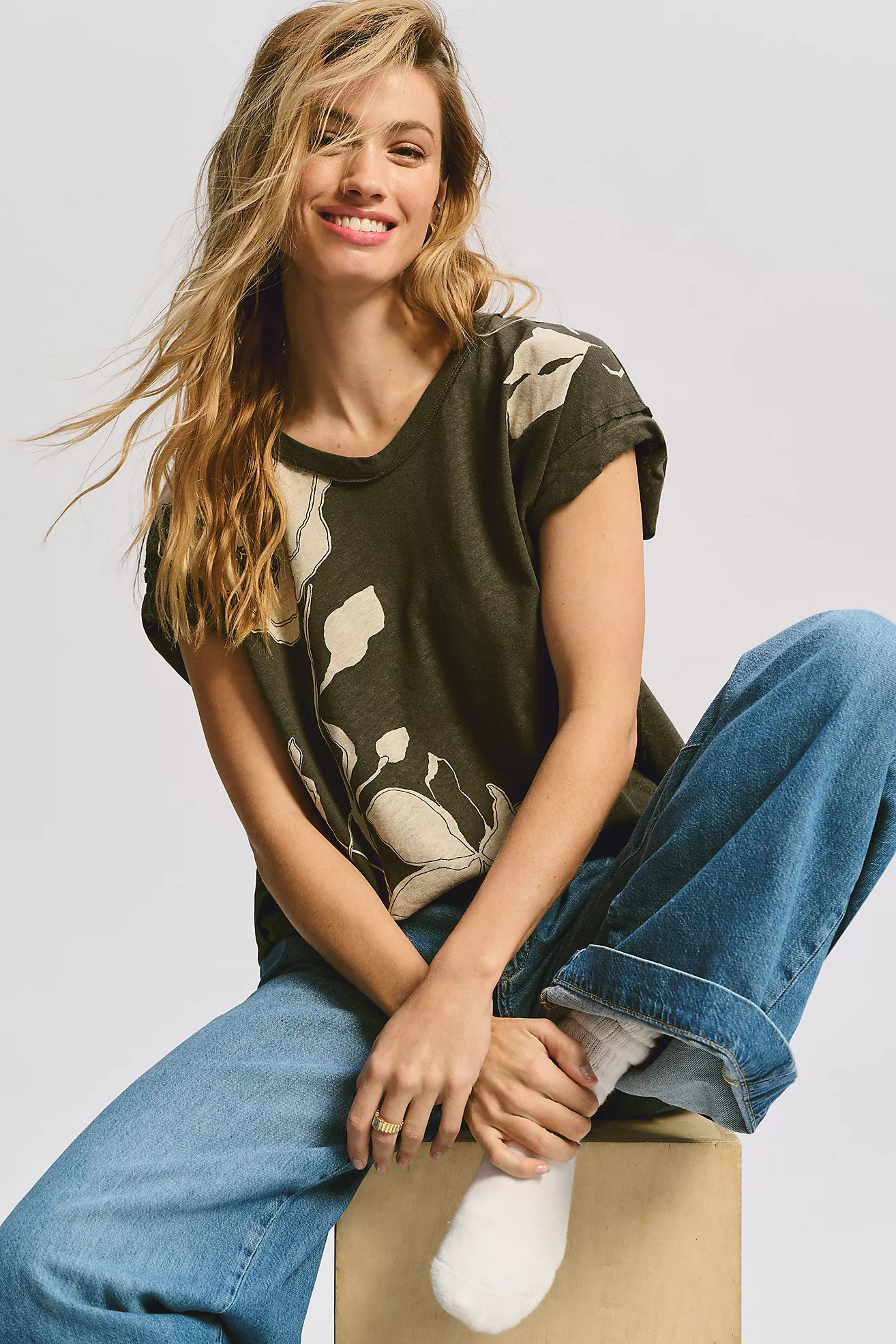 Pilcro Sustainable Swing Tee | Anthropologie (US)
