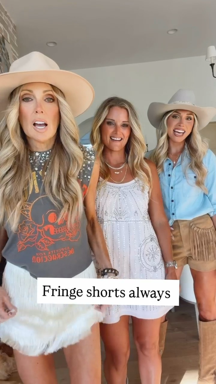 These fringe shorts are such a fun statement piece. Fringe is one of my favorite ways to switch up an outfit and add a little extra flair while still keeping it versatile

#LTKSeasonal #LTKOver40 #LTKmomlife