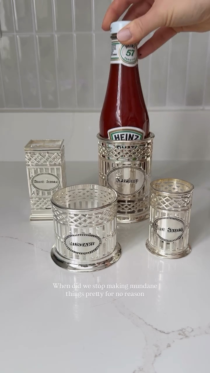& this is why I thrift ✨

Similar vintage condiment holders linked! 

#LTKHome #LTKfoodie #LTKSaleAlert