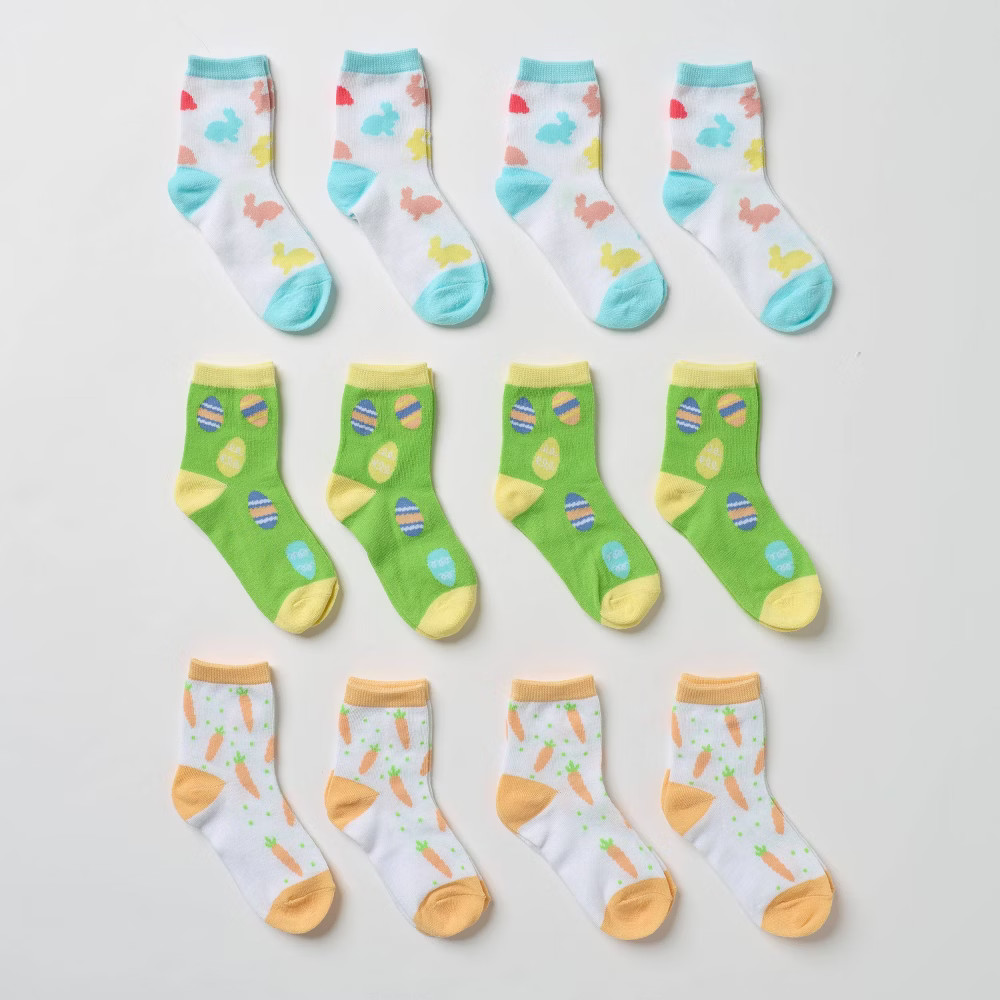 12ct Kids Easter Socks - Bullseye's Playground | Target