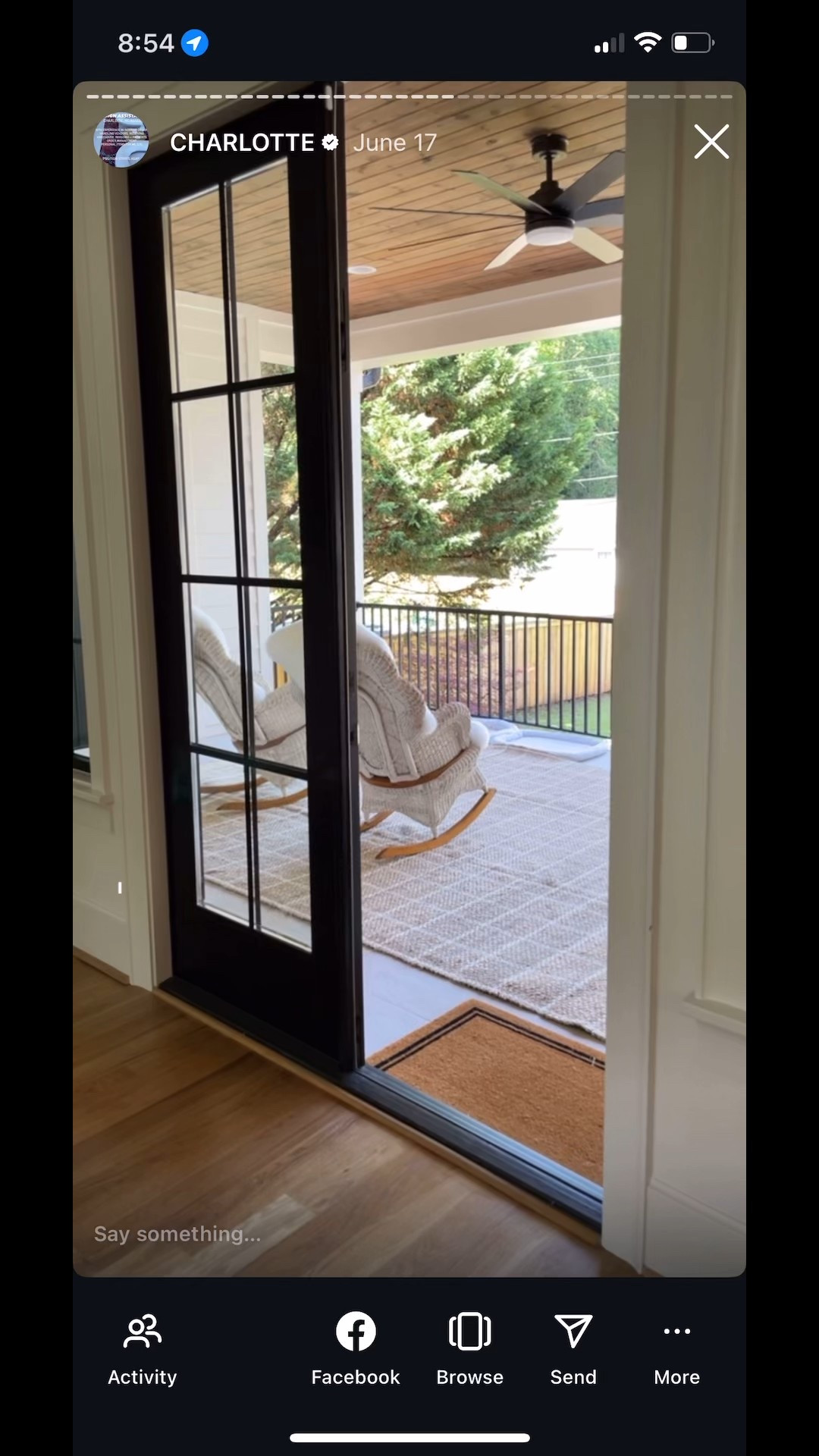 Not an outside rug but on a covered porch it works beautifully .

#LTKFamily #LTKHome
