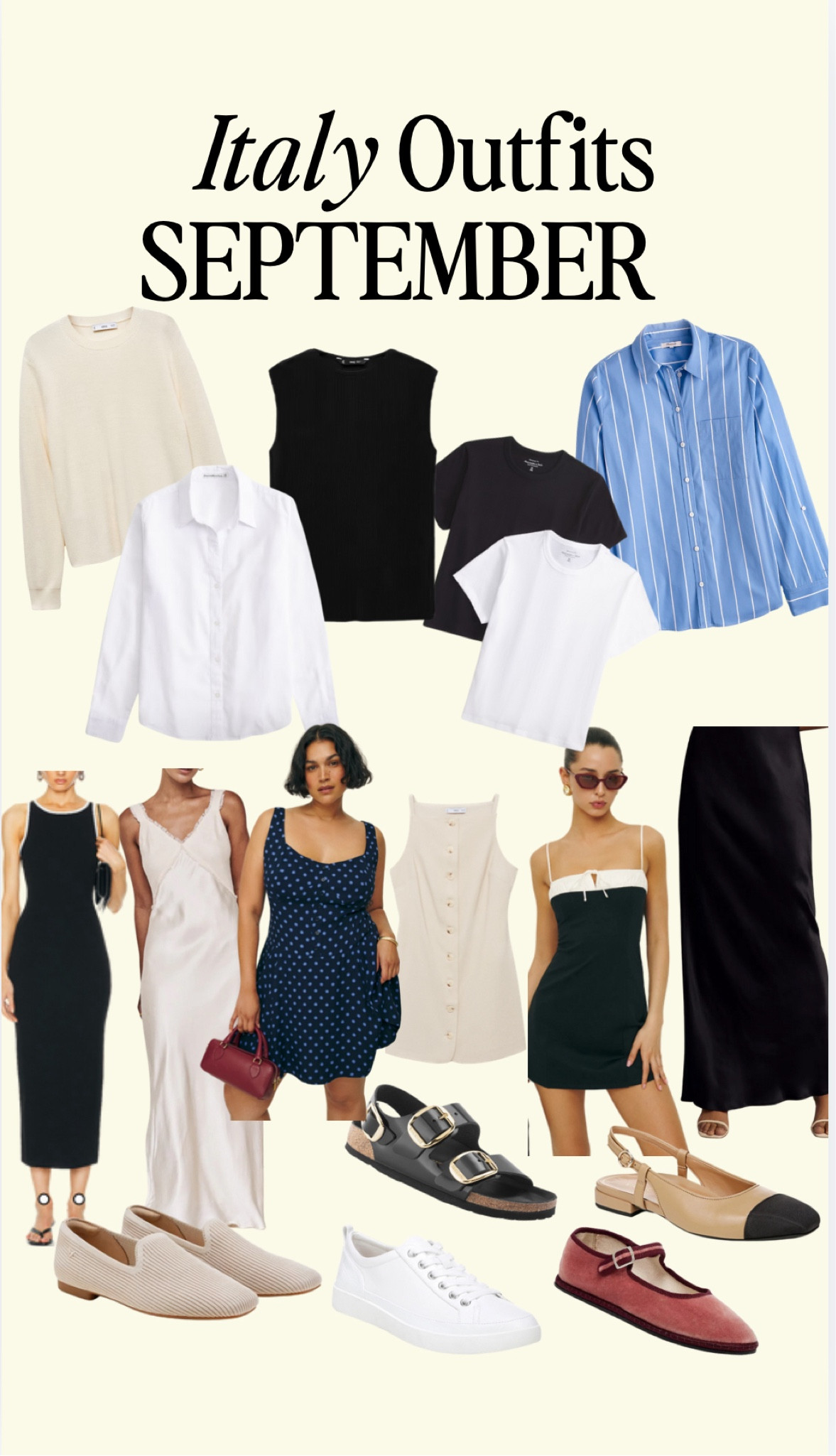 What to wear in Italy: SEPTEMBER

#LTKTravel