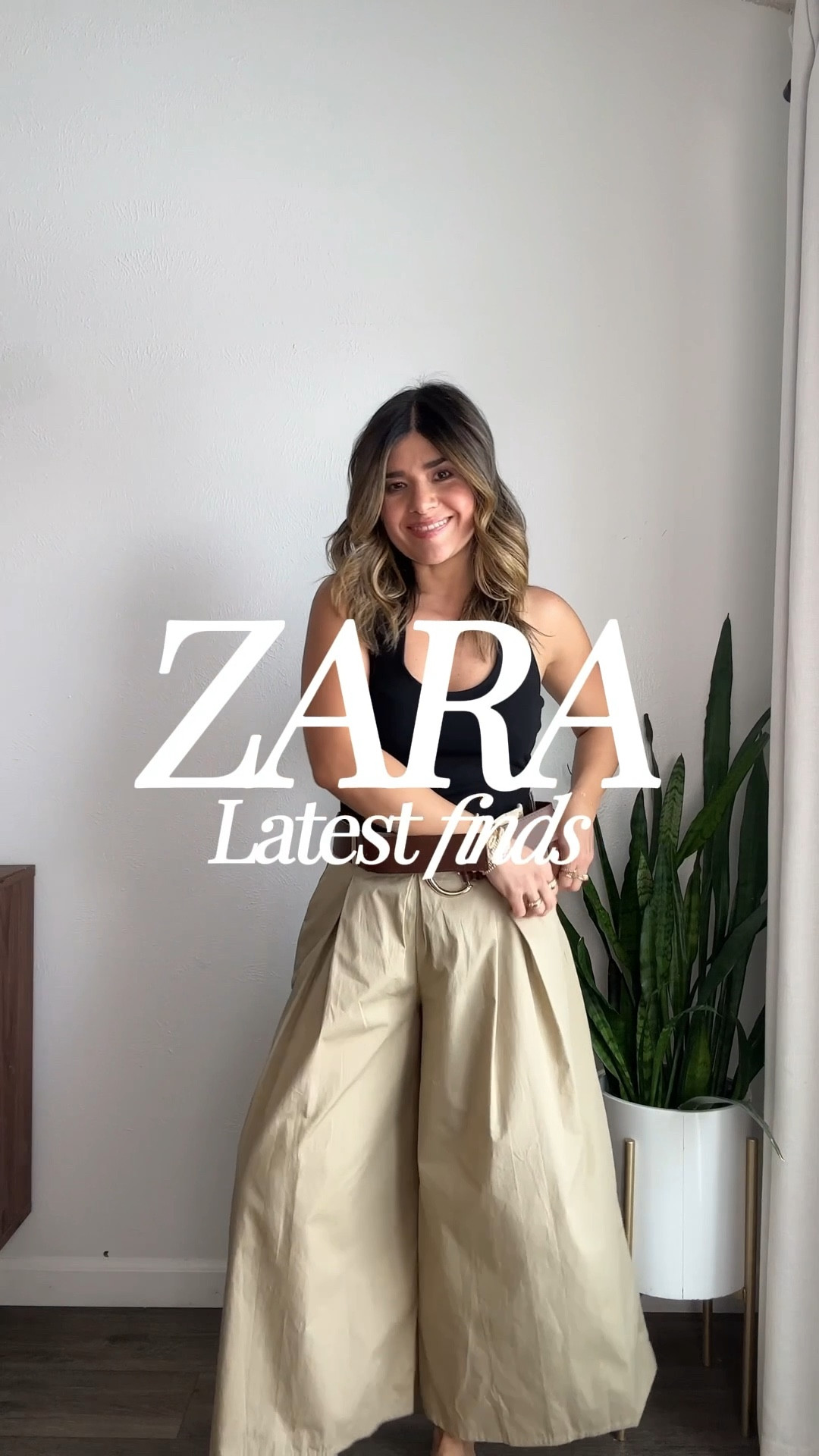 Chicest culottes under $50! @Zara 
Top size small
Pants size xs

#LTKmomlife #LTKgrwm #LTKootd