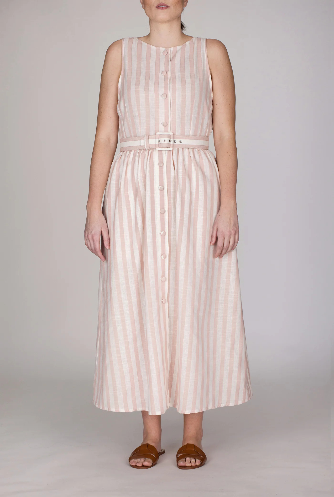 The Mary Long Skirt - w/Stripes | Marta Scarampi