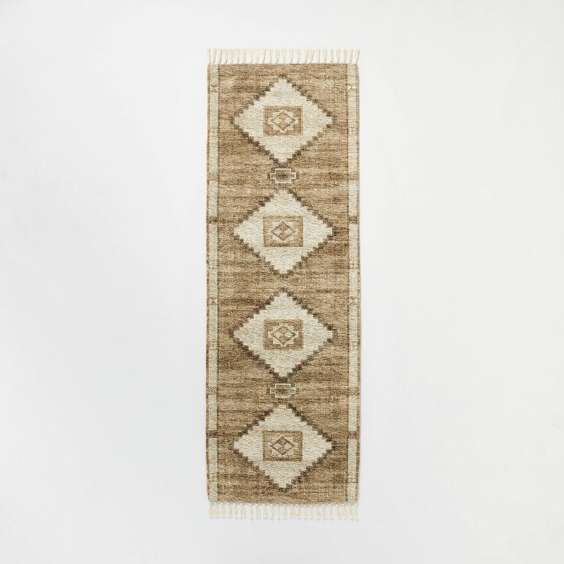 Double Medallion Persian Style Rug Tan - Threshold™ designed with Studio McGee | Target