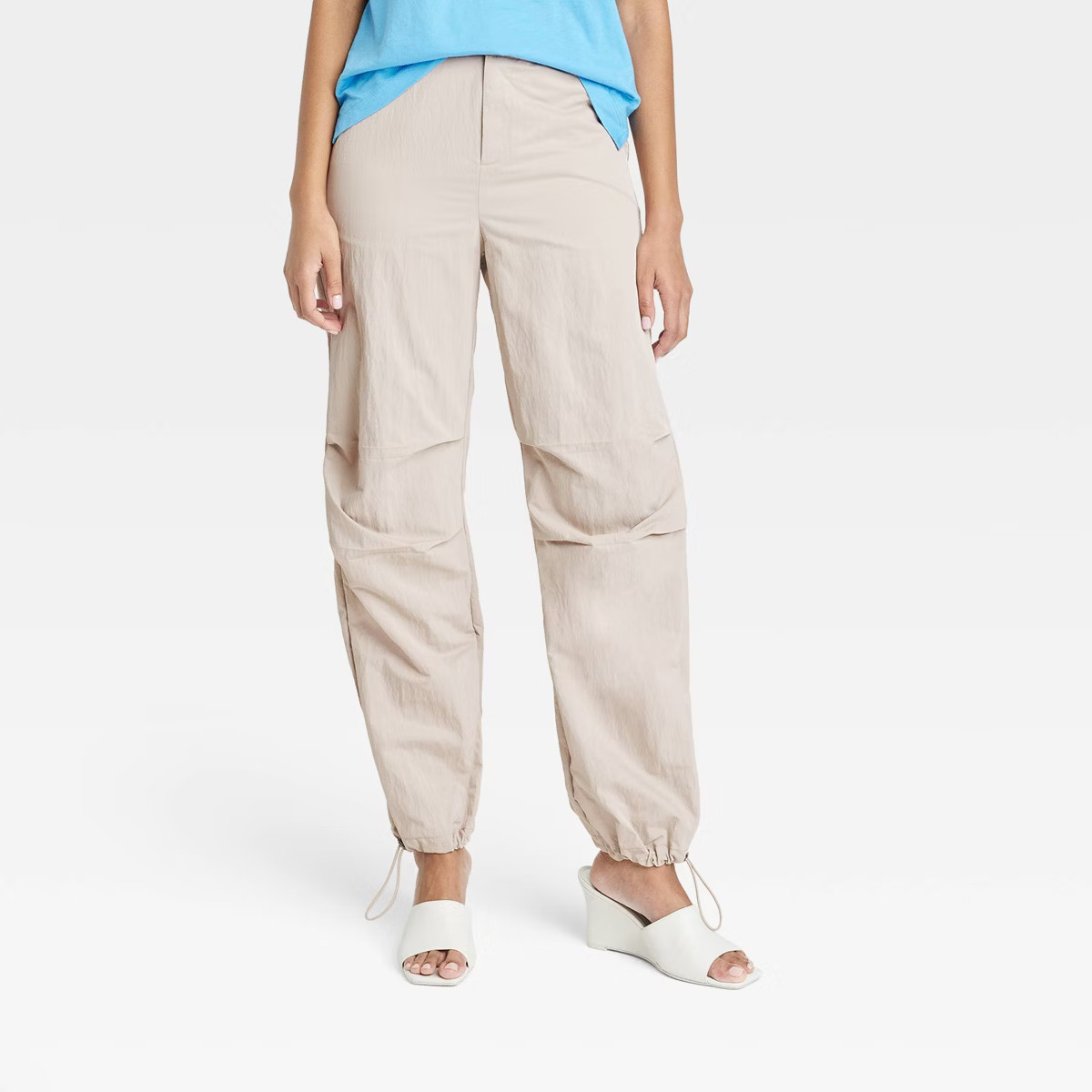 Women's High-Rise Parachute Pants - A New Day™ | Target