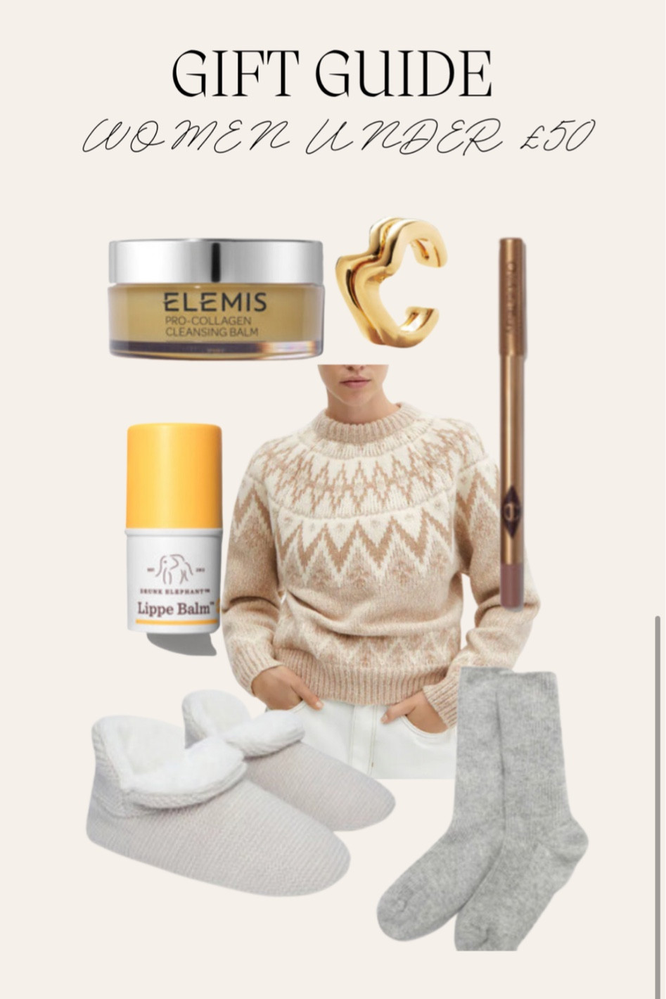 Gift guide 
Under £50
Christmas gifts
Women’s gifts
Christmas 
Black Friday 
Gift ideas 

#LTKfindsunder50 #LTKCyberWeek #LTKsalealert