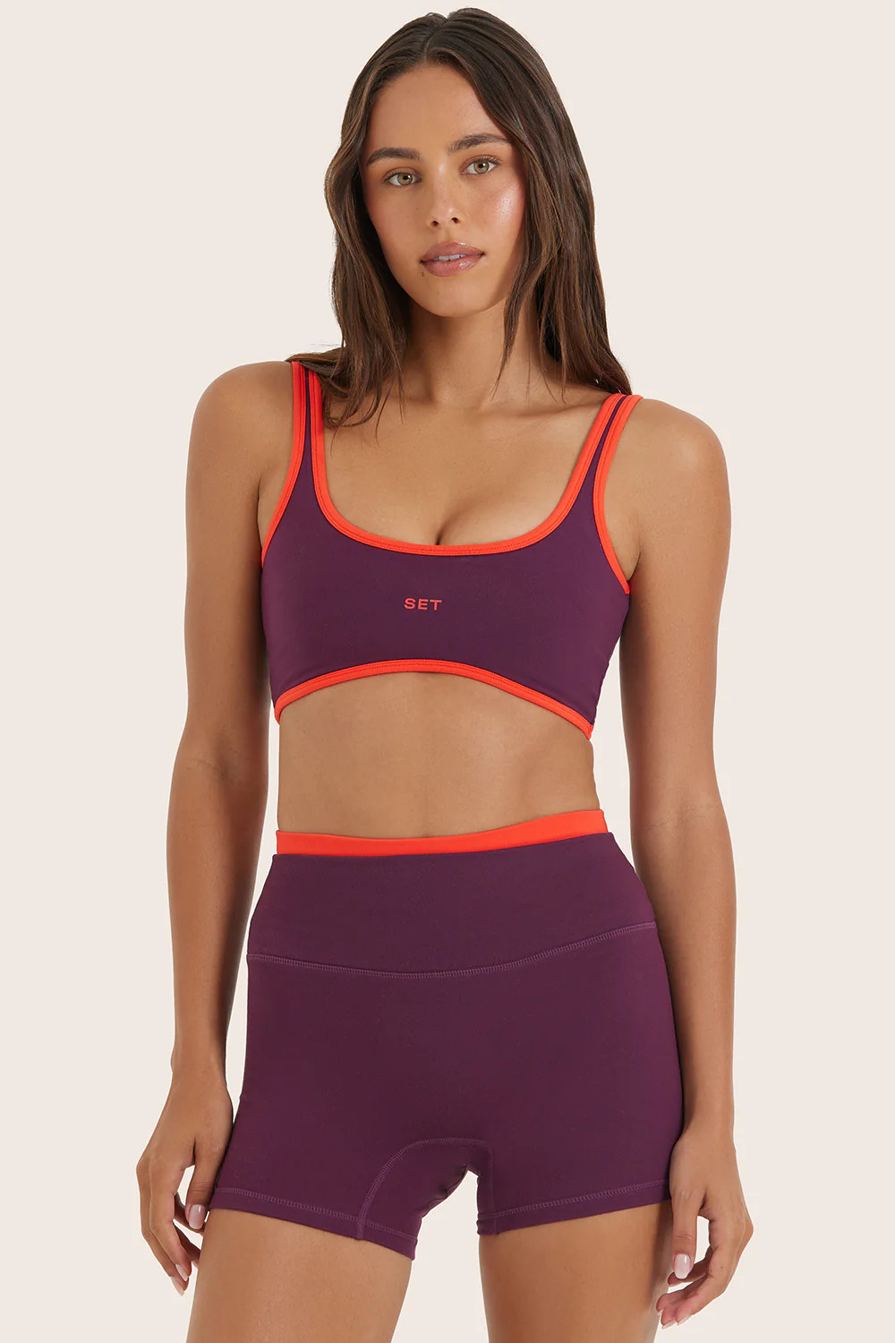 FORMCLOUD® CLOUD CONTRAST RISE BRA (PREORDER) - ACAI | SET Active