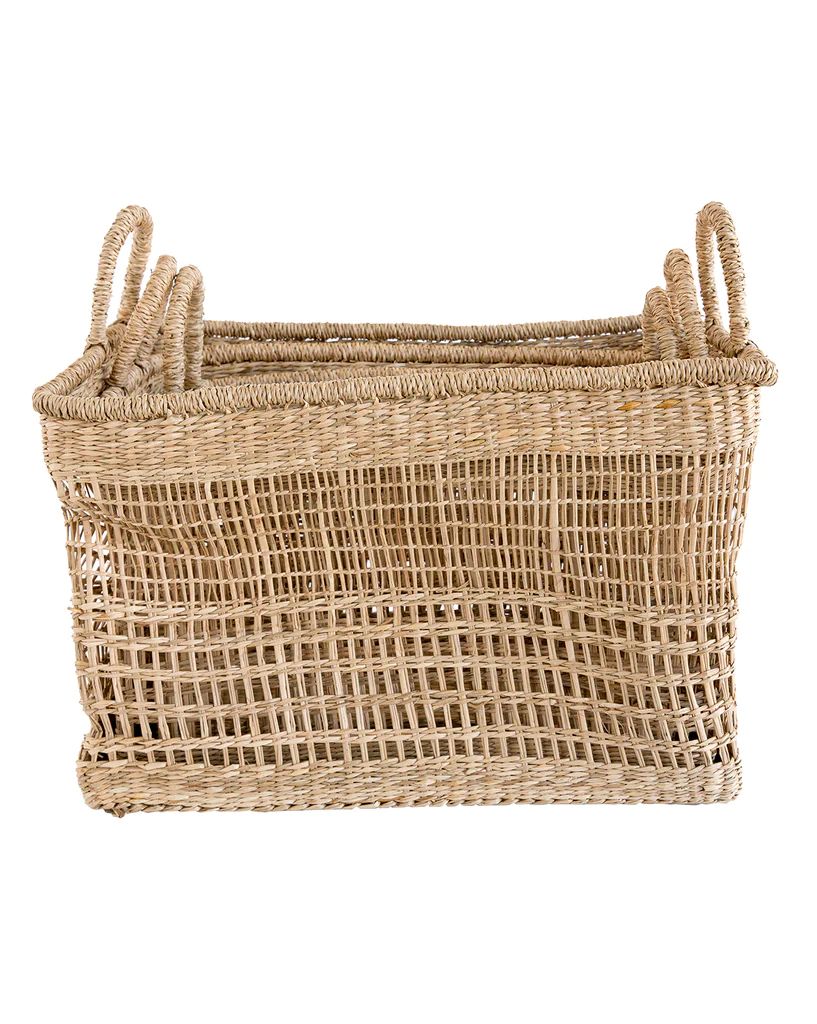 Rectangle Woven Baskets | McGee & Co.