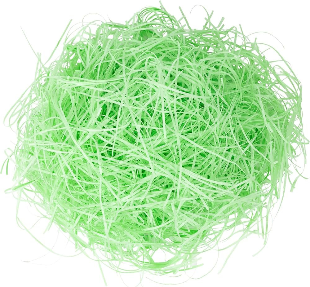 Easter Grass, Easter Grass Basket Filler, Suitable for Easter Party Decoration, Gift Wrapping, Ea... | Amazon (US)