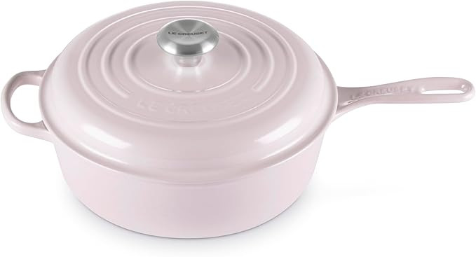 Le Creuset Enameled Cast Iron Signature Cassadou, 3.75 qt., Shallot | Amazon (US)