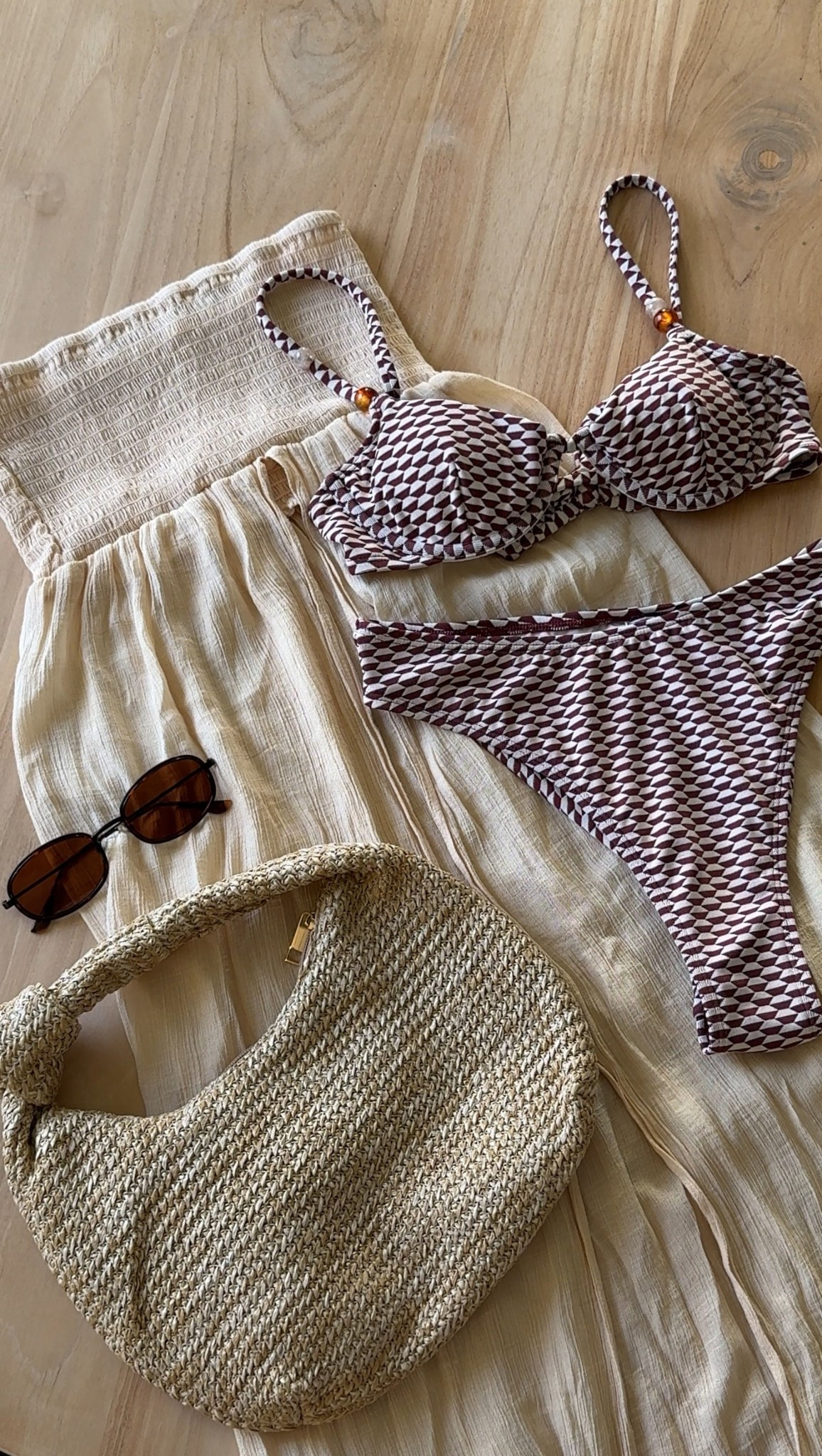 I love the pattern on this bikini set! 

#LTKootd #LTKBeauty #LTKSwim