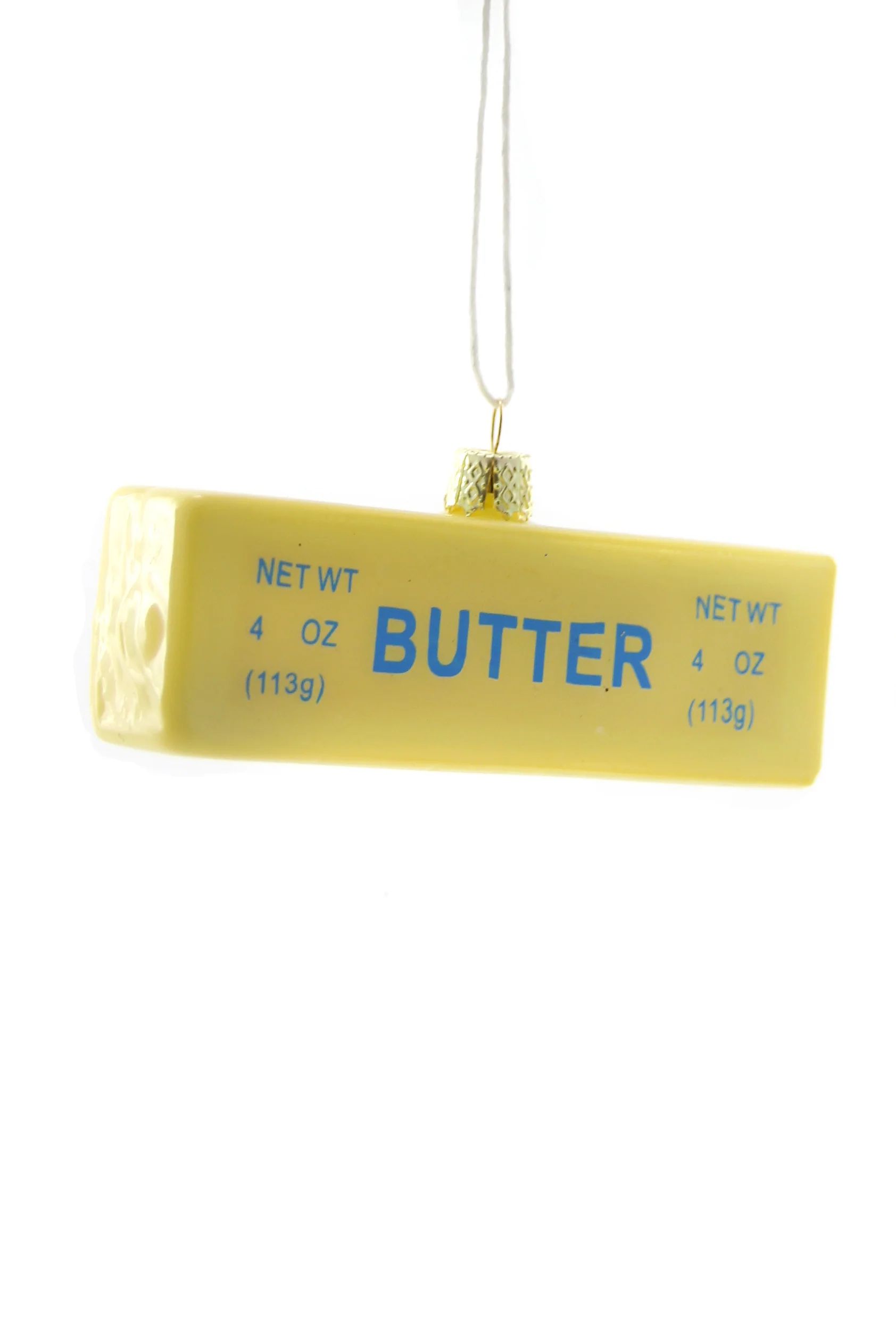 Stick of Butter Small Holiday Ornament | Burke Decor
