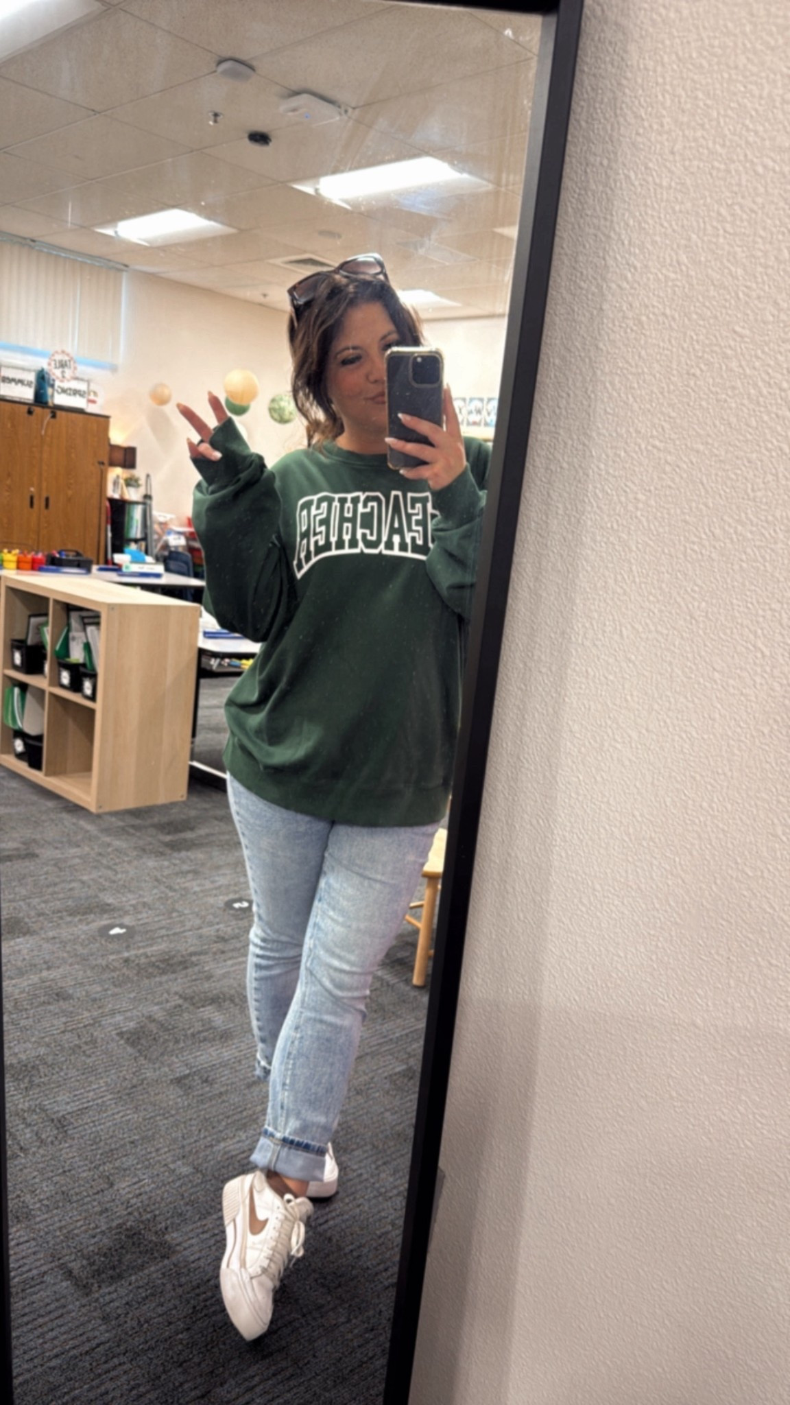 Fav teacher sweatshirt 

#LTKFallSale #LTKFindsUnder50 #LTKSeasonal