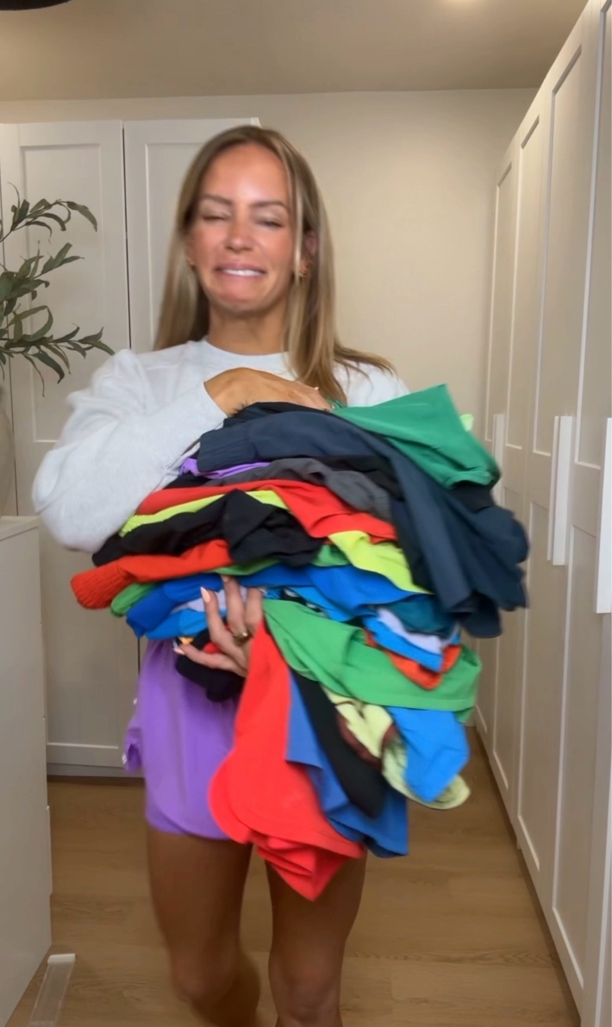 Linking up all of my athletic shorts from my closet clean out video!