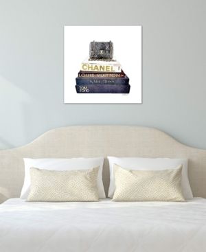 iCanvas "Stack Of Fashion Books With A Chanel Bag" by Amanda Greenwood Gallery-Wrapped Canvas Print (18 x 18 x 0.75) | Macys (US)