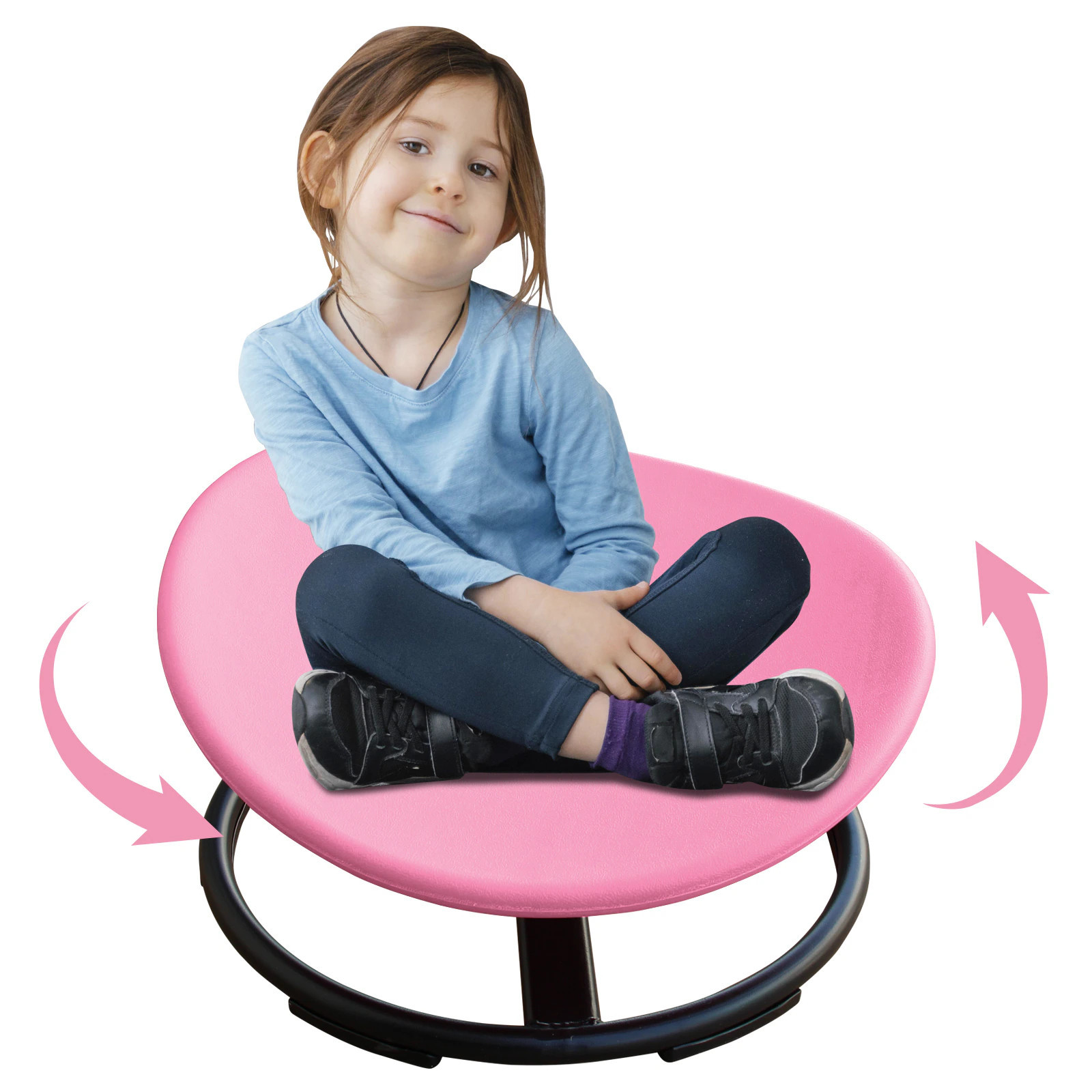 KTMBDW Kids Sensory Swivel Chair - Sensory Toys Gifts for Kids with Autism or ADHD -Outdoor/Indoor Toys for Kids Ages 4-8/Pink one_size | W1408P298221 | Lowe's