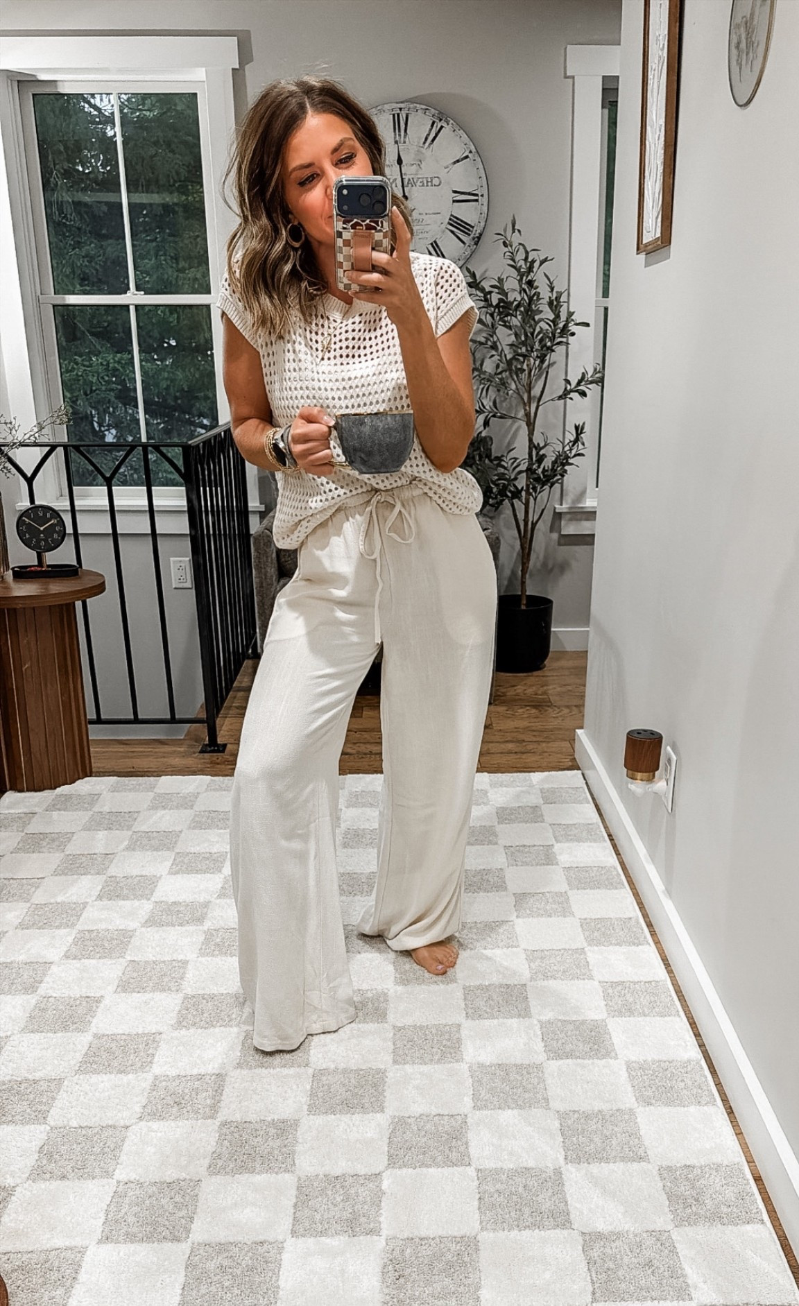 Today work outfit! A creamy white look! #workstyle #workwear #ootd #corporategirl 

Top: small
Bottoms:XS

#LTKootd #LTKdayinmylife #LTKgrwm