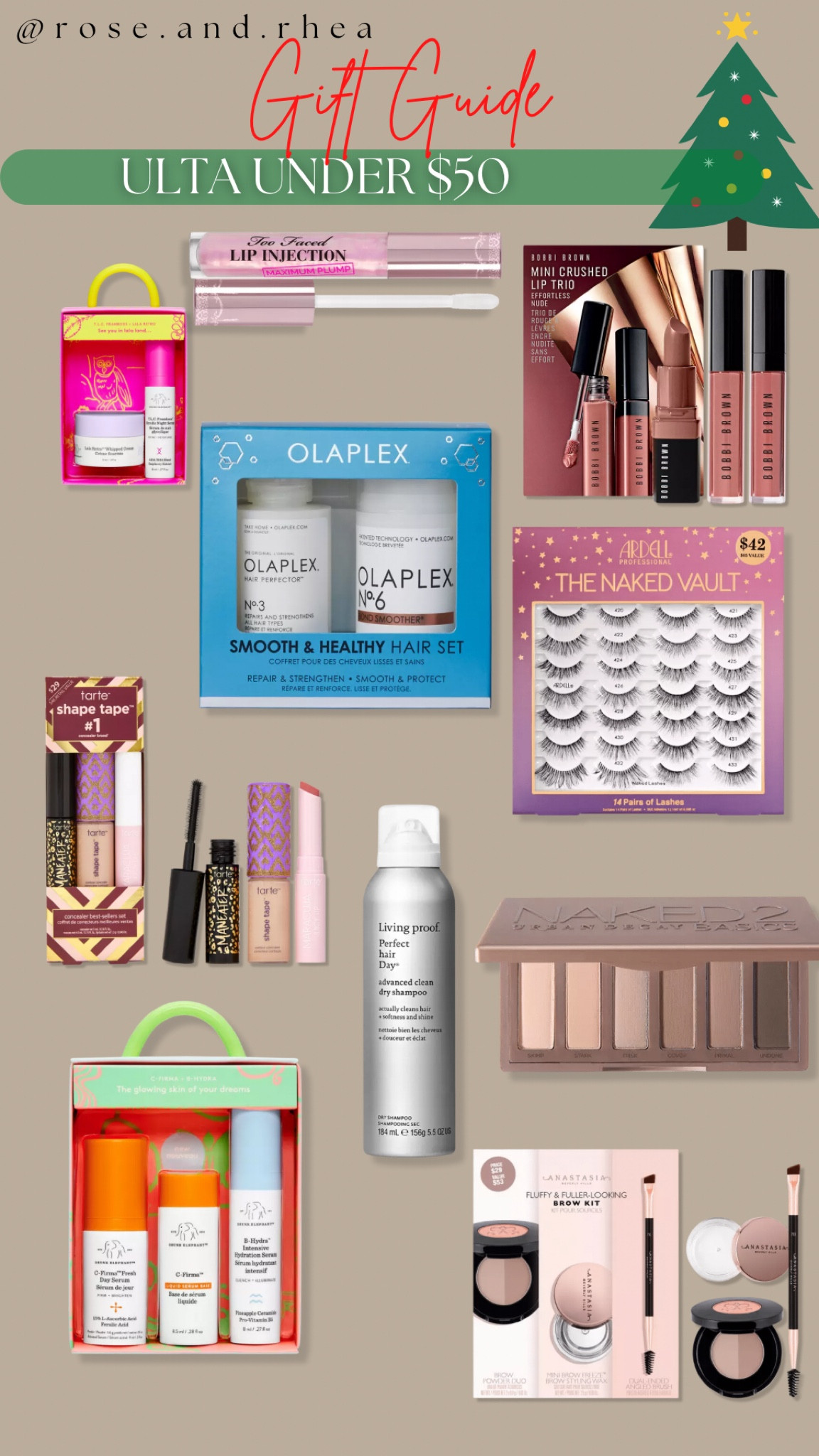 Ulta stocking stuffers under $50 • gifts for her • girl gift • stocking stuffer • white elephant gift • gift exchange • gift guide 

#LTKGiftGuide #LTKSeasonal #LTKHoliday
