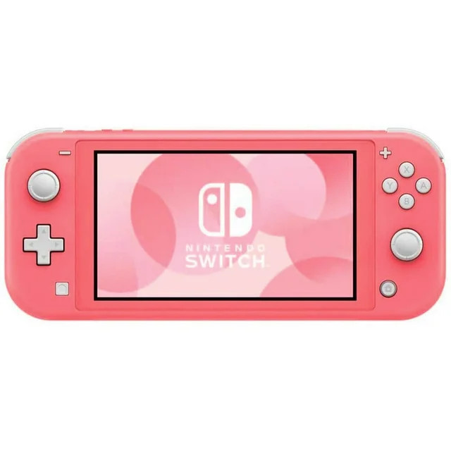 Nintendo Switch Lite 32GB Handheld Video Game Console - Coral - Japan Import with US Plug | Walmart (US)