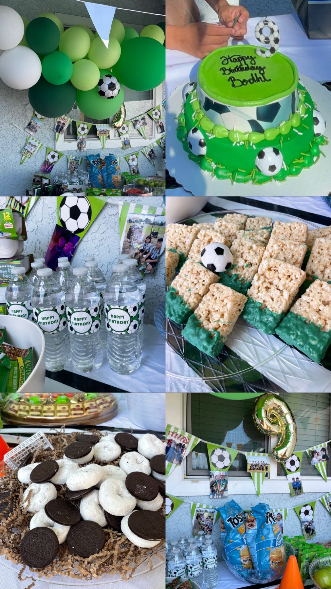 Soccer party inspo 🥅⚽️


Cake is Walmart 🍰⚽️

#soccerparty
#kidsparty

#LTKKids