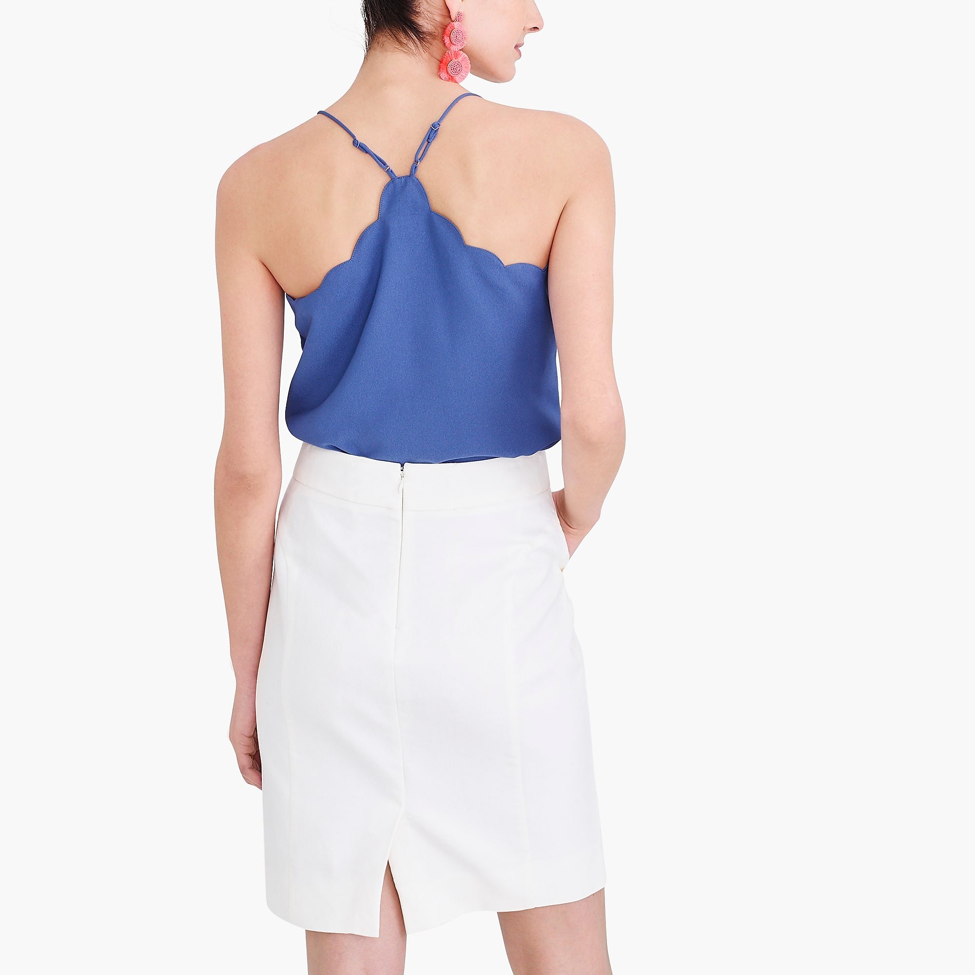 Scalloped cami top | J.Crew Factory