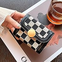 Leheybia 1 Pcs Checkered Wallet Checker Card Bag Card Holder Wallet Card Holder Wallet Wallet for... | Amazon (US)