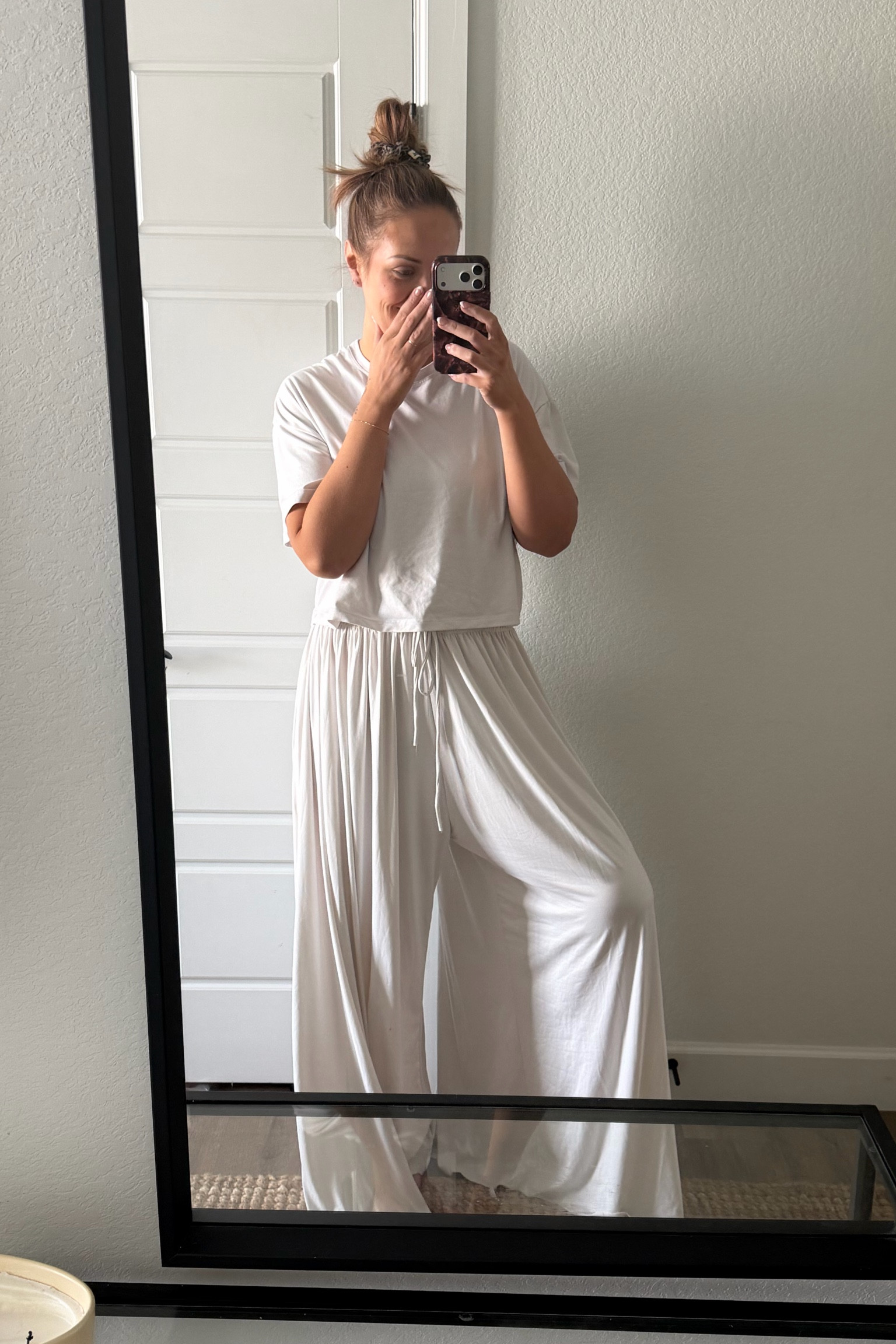 possibly the comfiest outfit i’ve ever put on my body. another win for works for pregnancy and postpartum 😍 

#LTKBump #LTKBaby #LTKTall