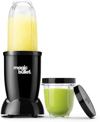 Magic Bullet® Blender Set, 7-Piece Set, 250W Blender and Food Processor, 2 Blending Cups, Cross ... | Amazon (US)