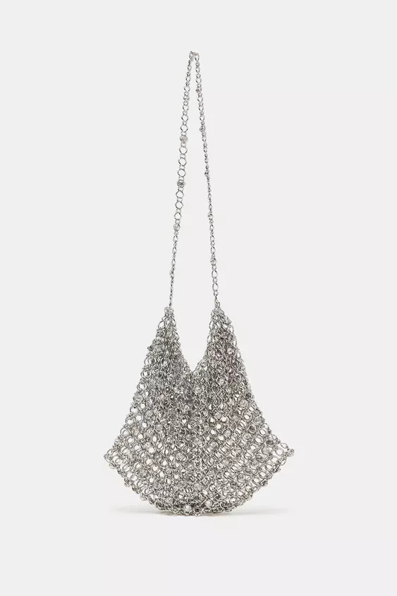 BEADED MINI BUCKET BAG | Zara US