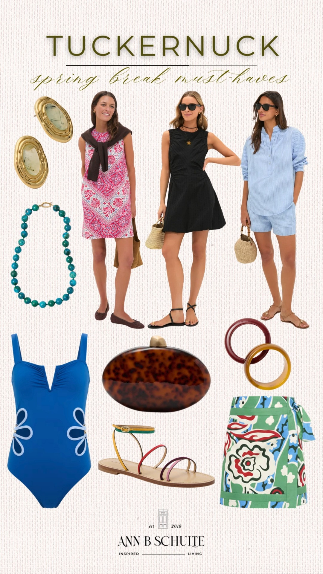 Tuckernuck’s spring break must-haves just arrived and they’re giving sunshine, stripes, and spontaneous getaway energy. Vacation mode officially activated. 🌴🩱☀️
#TuckernuckStyle #SpringBreakReady #ResortWear #VacationVibes #SpringFashion #OOTDInspo #ChicGetaway #CoastalStyle #WardrobeRefresh #TravelEdit 

 #LTKootd