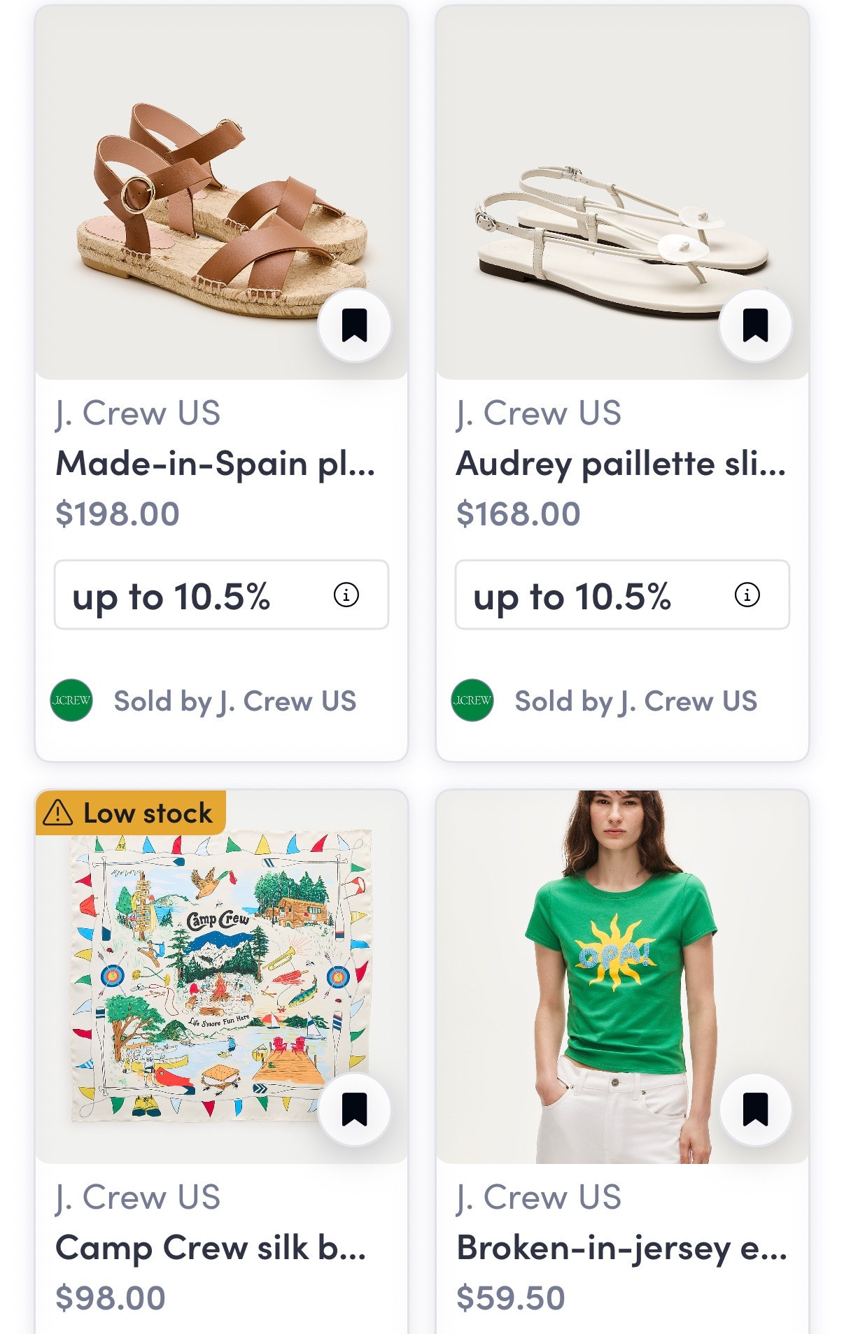 J Crew