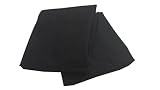 Baby Doll Bedding 2 Piece Solid Crib Sheet Set, Black | Amazon (US)