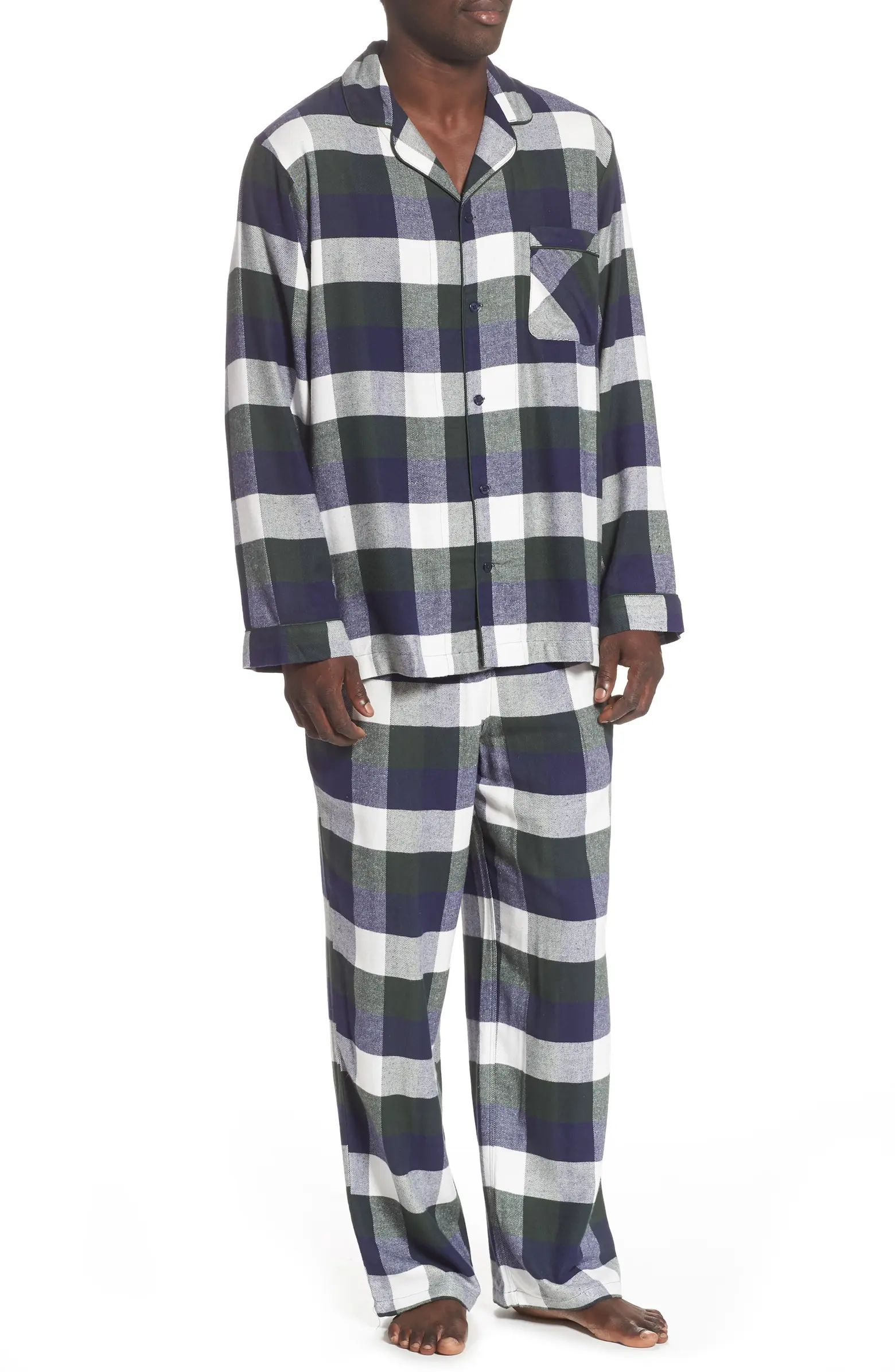 Nordstrom Men's Shop Family Father Flannel Pajamas | Nordstrom Rack