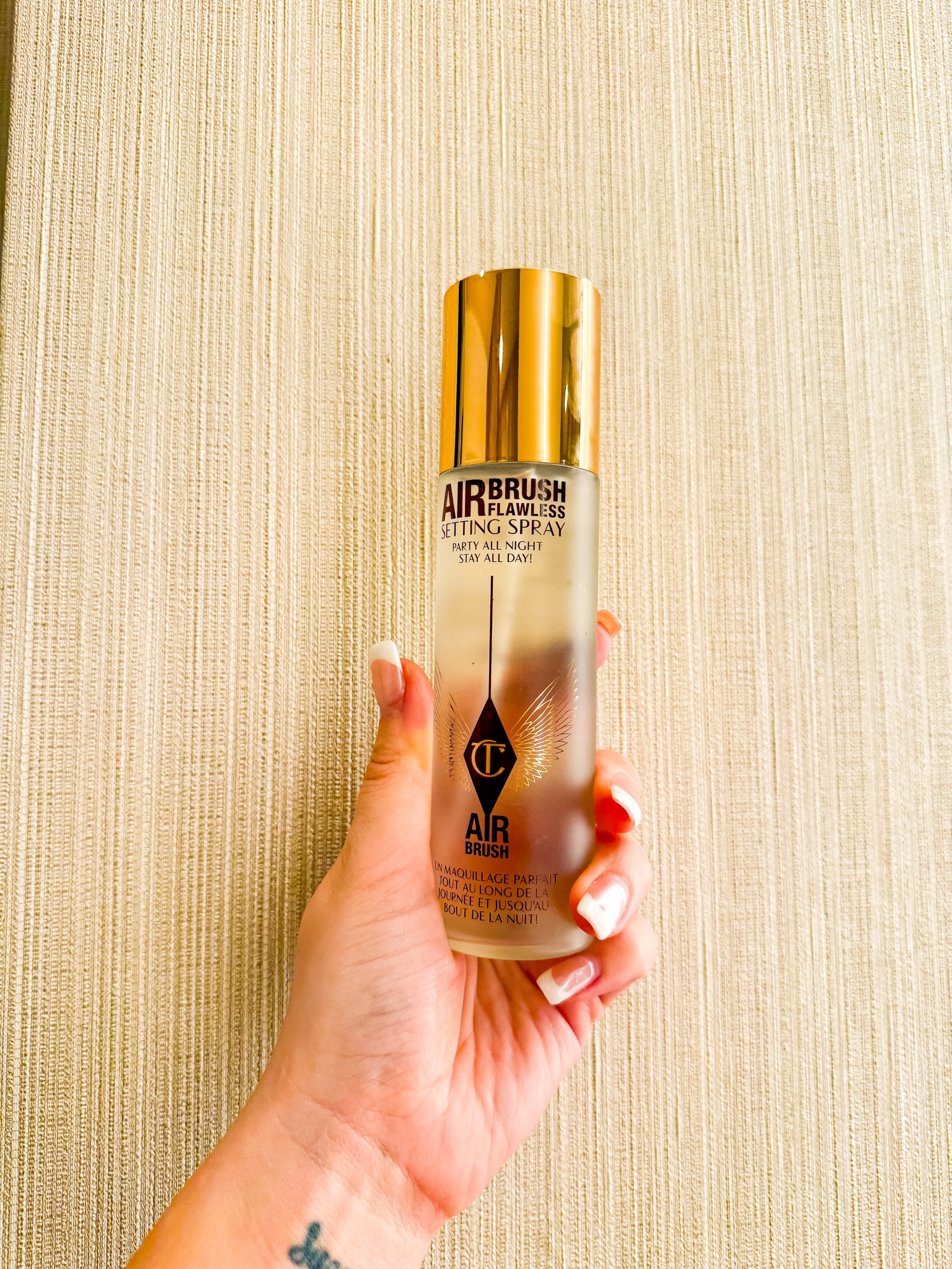 This setting spray by Charlotte Tilsbury is worth the hype. It sets my make-up and leaves a flawless finish for the whole day. 

#LTKStyleTip #LTKPetite #LTKBeauty