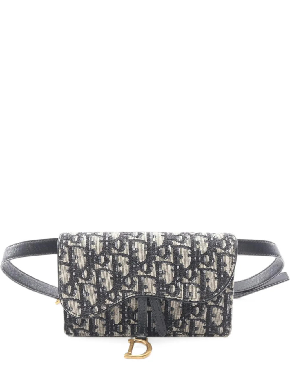 Christian Dior Pre-Owned 2010s Saddle Oblique belt bag - Neutrals | Farfetch Global