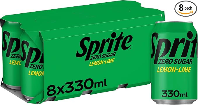 Sprite Can Zero 330 ml (Pack of 8) | Amazon (UK)