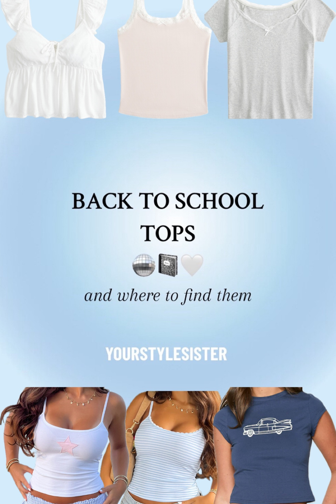 back to school tops

#LTKstyletip