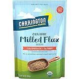 Carrington Farms Organic Milled Flax Seed, Gluten Free, USDA Organic, 14 Ounce | Amazon (US)