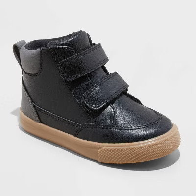 Toddler Xavier High-Top Sneakers - Cat & Jack™ Black | Target