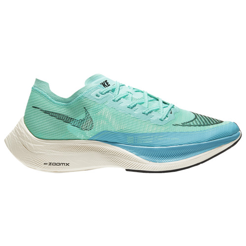 Nike ZoomX Vaporfly Next% 2 - Men's Running Shoes - Aura Green / Black / Chlorine Blue, Size 15.0 | Eastbay