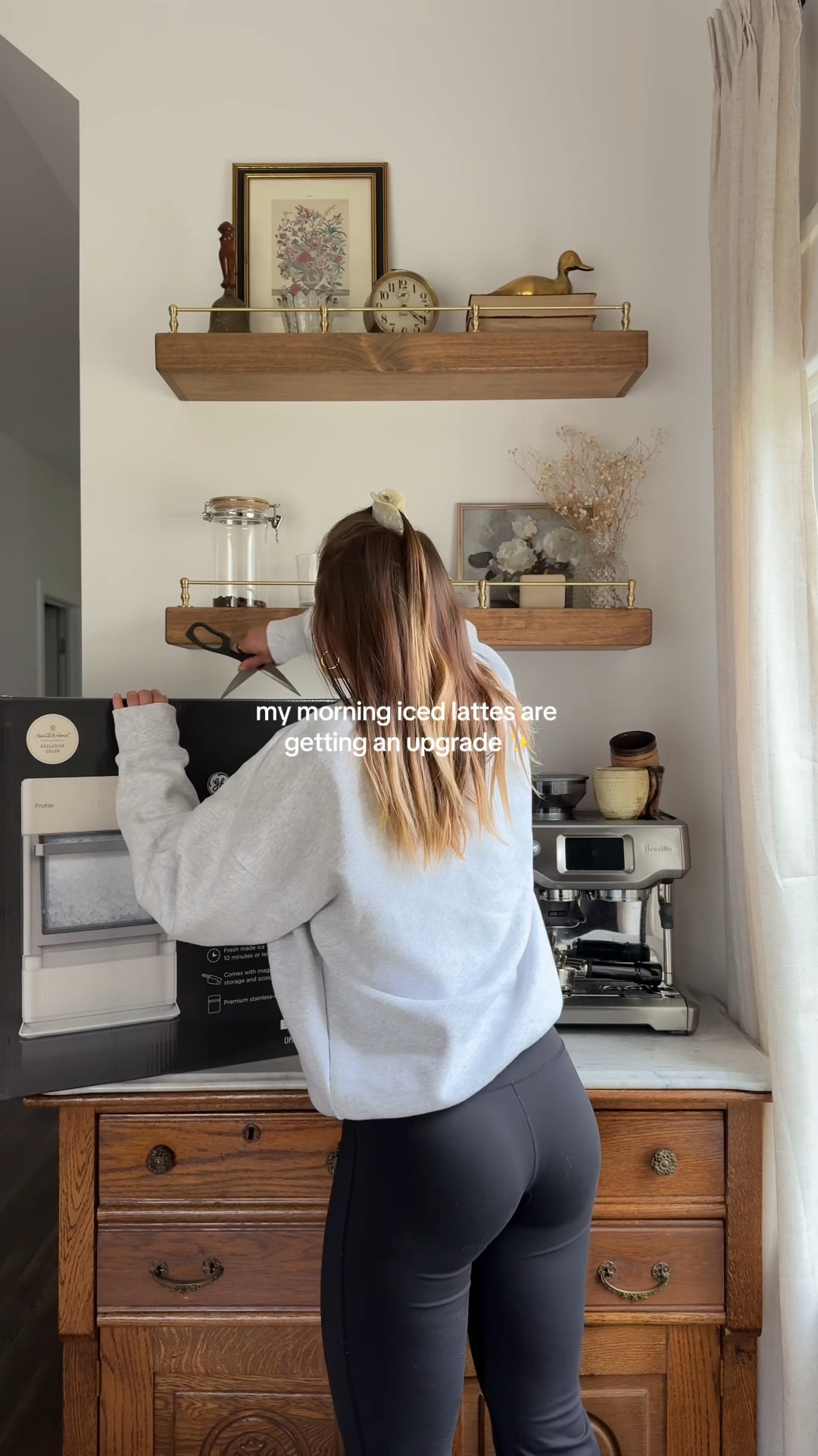 5/23/25 nugget ice maker 🫶🏼 pebble ice maker on sale, GE Profile Opal 2.0, best ice maker for iced coffee, countertop nugget ice machine, kitchen appliance unboxing, amazon kitchen deal, iced coffee must-haves, coffee bar setup, aesthetic ice maker, cream nugget ice maker, soft chewable ice, iced latte bar, coffee corner upgrade, drink station essentials, summer coffee setup

