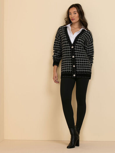 Tunic-Length Cardigan | Ricki's