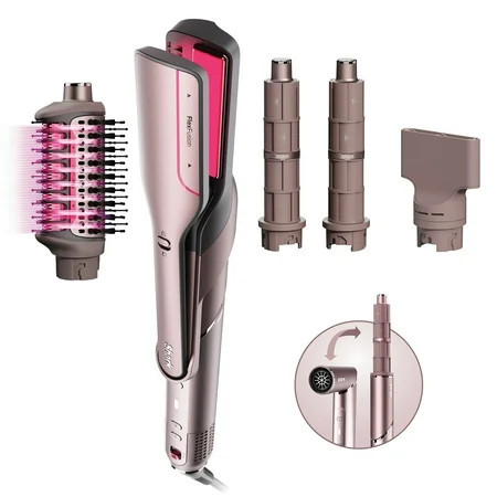 Shark FlexFusion Air & Ceramic System with Air Straightener Metallic Mist HD641S | Walmart (US)