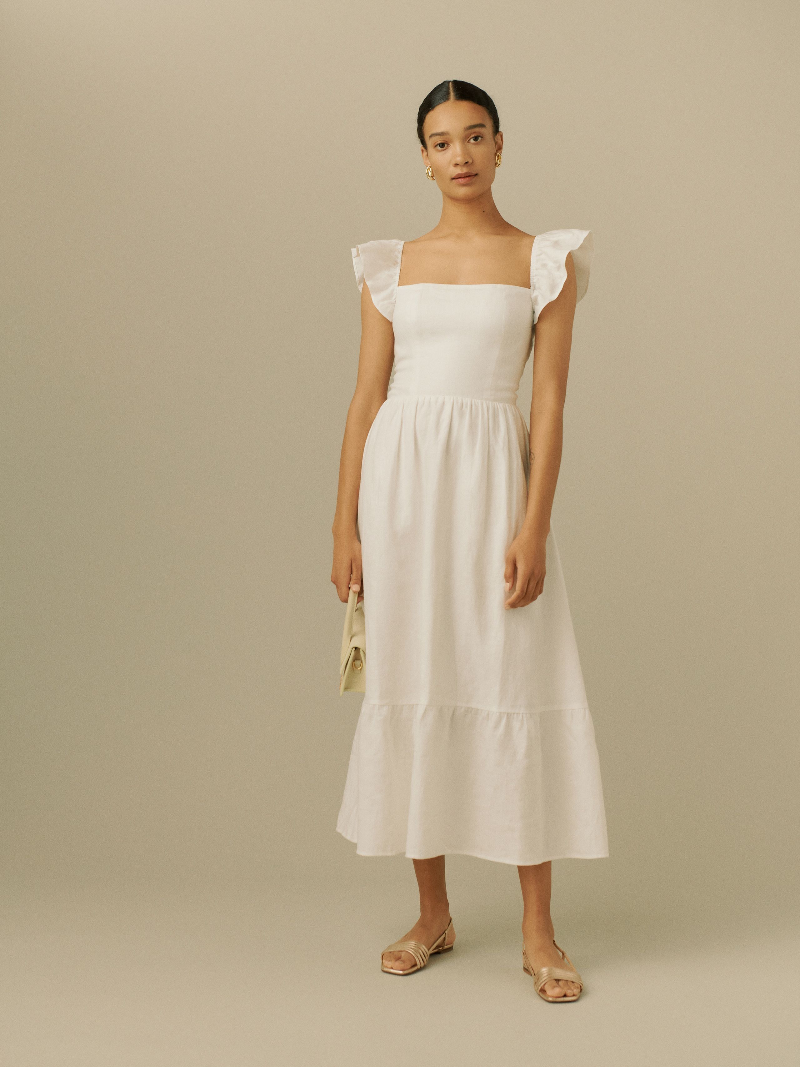 Lucila Linen Dress | Reformation (US & AU)