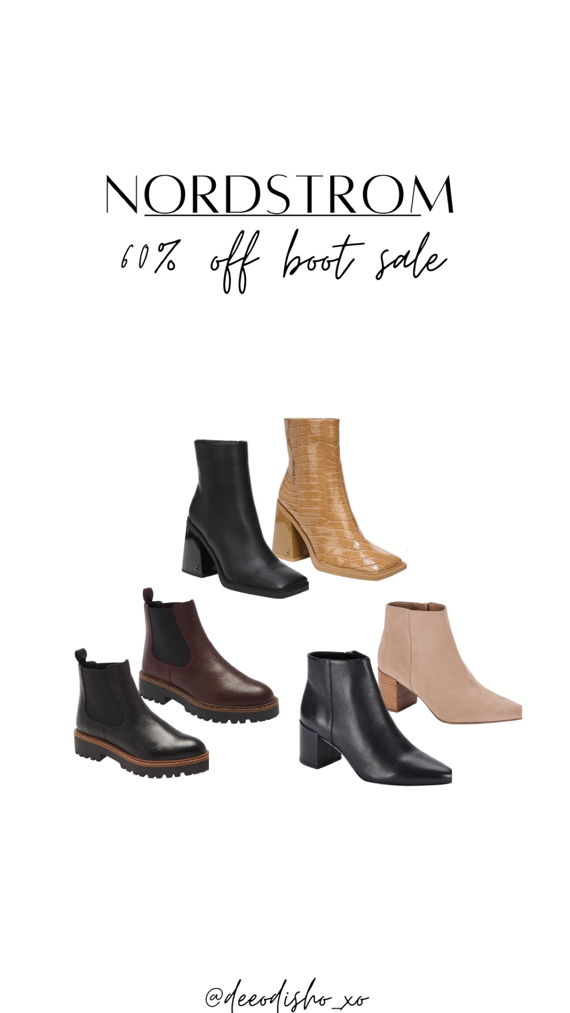 Nordstrom - 60% off boot sale + everything else! #labordaysale #bootsale #nordstrom #nordstromsalev#nordstromboots #fallshoes #fallstyleboots #boots #booties #seasonalshoes #seasonalboots #ltkunder100 #ltkunder50 

#LTKsalealert #LTKSeasonal #LTKshoecrush