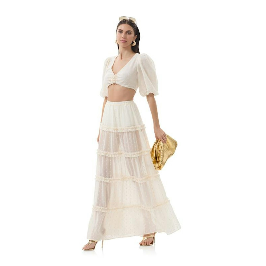 Sabina Skirt - Gardenia | ShopAFRM