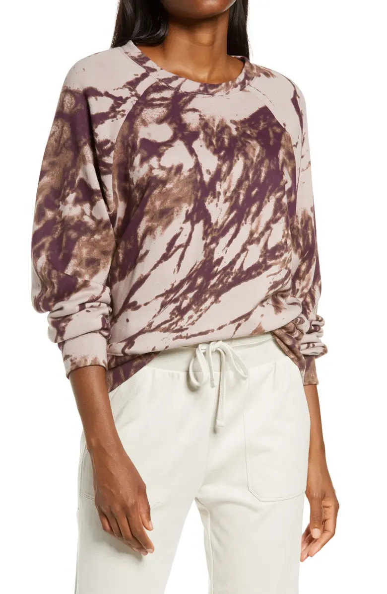 Jamie Ink Print Crewneck Sweatshirt | Nordstrom