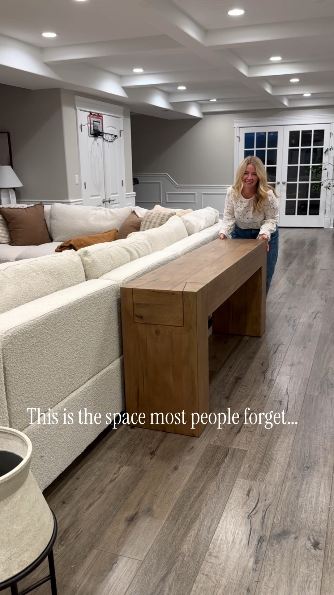 This is one of those small changes that makes a room feel instantly finished 🤍

Adding a console behind the sofa gave us extra surface space, hidden storage (these ottomans 👏🏻), and just made everything feel more intentional.

Linked the console, ottomans, and everything I used here including similar look for less options from Amazon.

#LTKHome